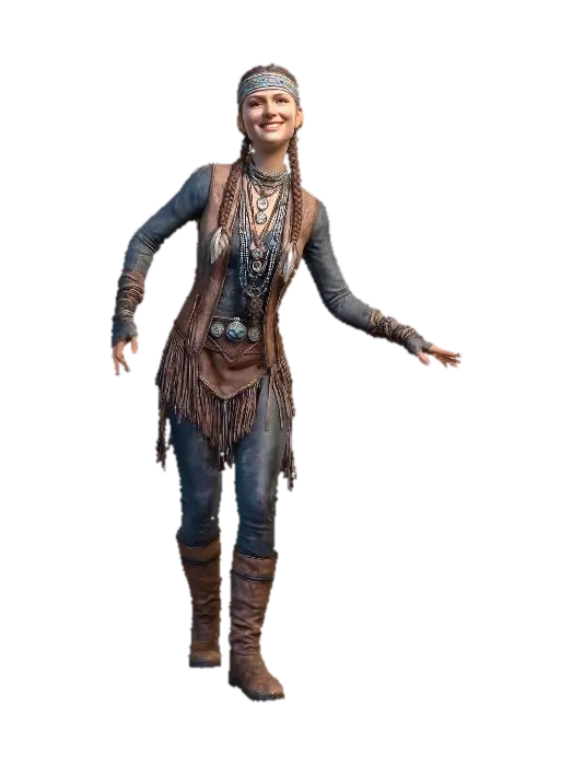 Bohemian Turquoise Reverie 3D model, vytvořený pomocí AI