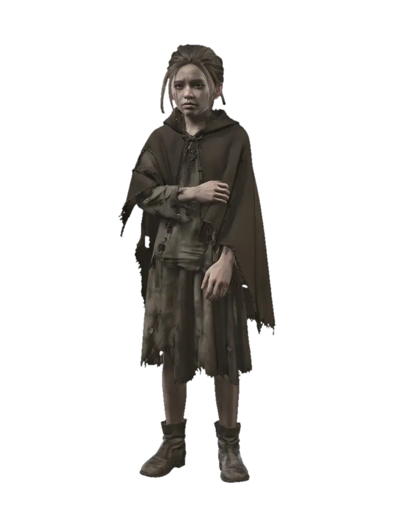 Ragged Hope - Poster-3D-modell, genererad av AI