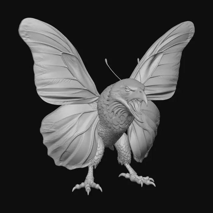 3D model for CHIMERIC MAJESTY OREEL