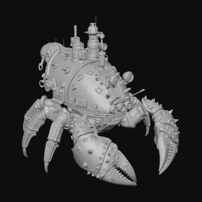 3D model for MECHANICAL CRAB