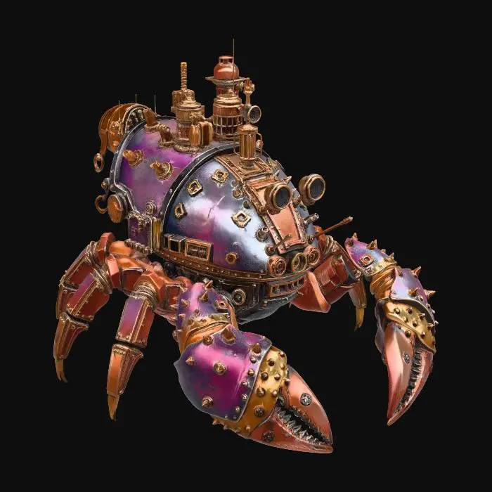3D model for MECHANICAL CRAB