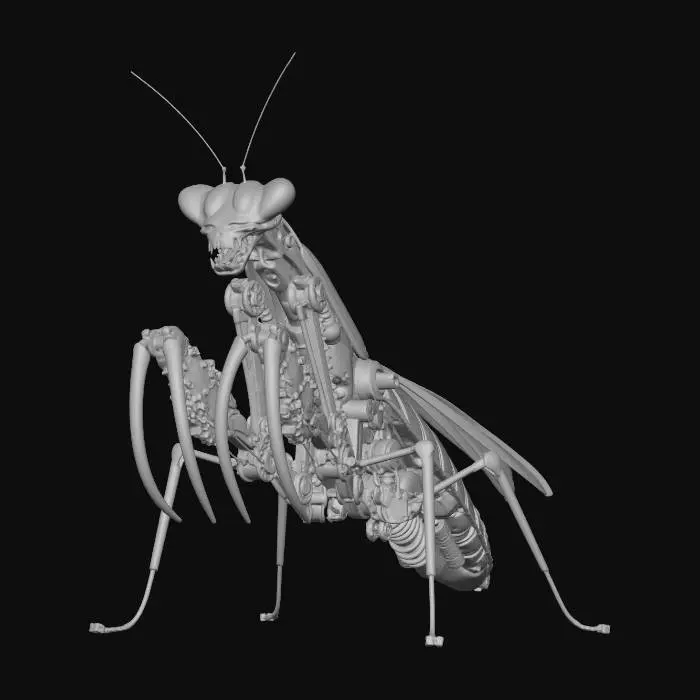 3D model for STEAMPUNK MANTIS
