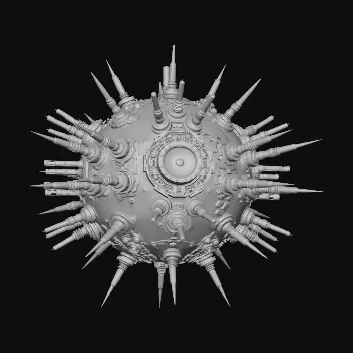 3D model for MECHANICAL ECHINOID