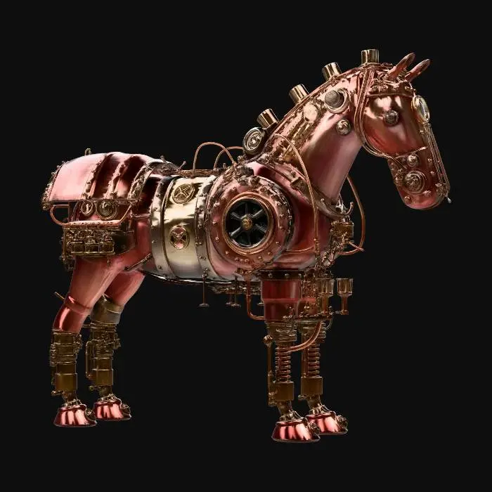 3D model for MECHA STEED