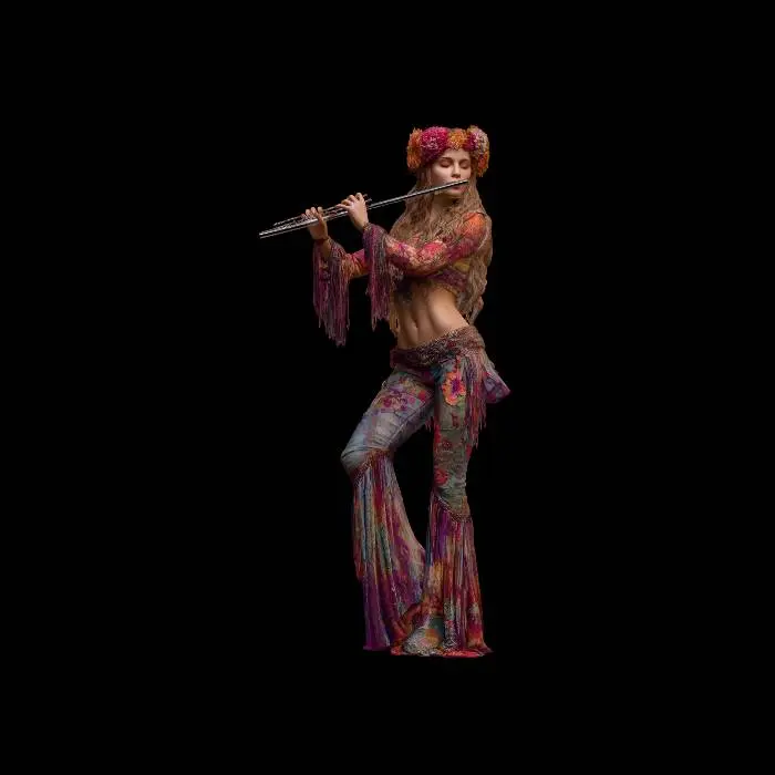 3D model for Floral Boho Serenade