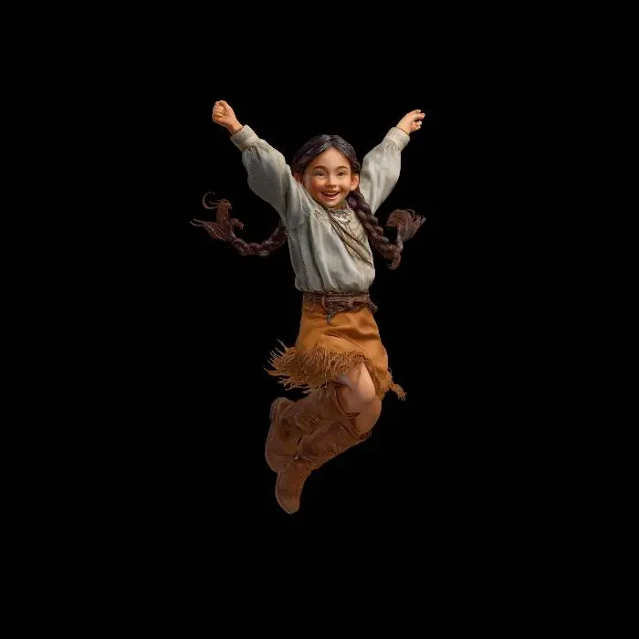 3D model for Cowgirl Leap