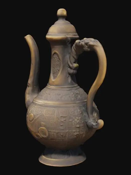3D model for Ornate Bronze Ewer