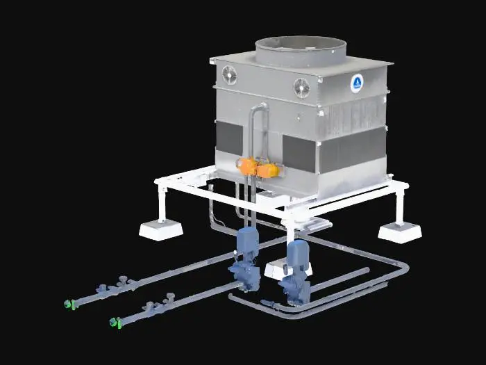 3D model for Cooling System Illustration