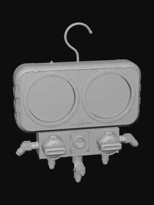 3D model for Digital Manifold Gauge
