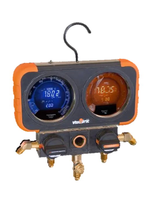 Digital Manifold Gauge 3D model, vytvořený pomocí AI