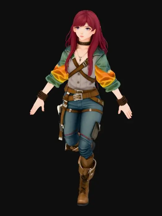 3D model for Generic Female 2