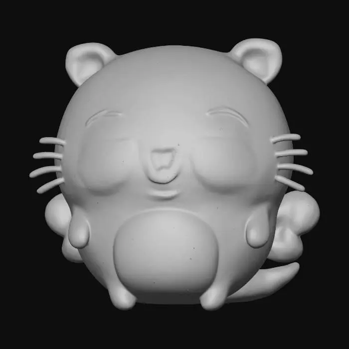 3D model for Tearful Pink Puff