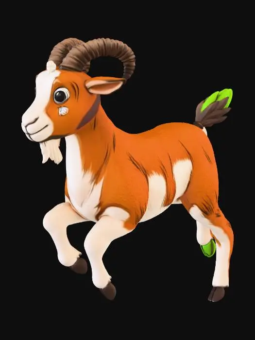 3D model for Joyful Goat Leap
