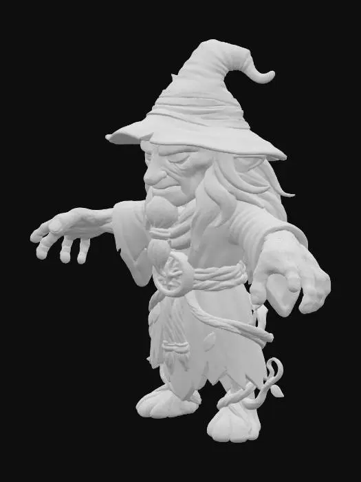 3D model for Woodland Sorcerer