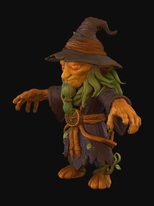 3D model for Woodland Sorcerer