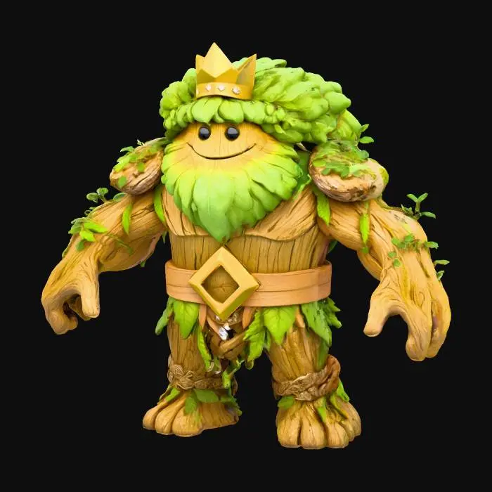 3D model for Tree King