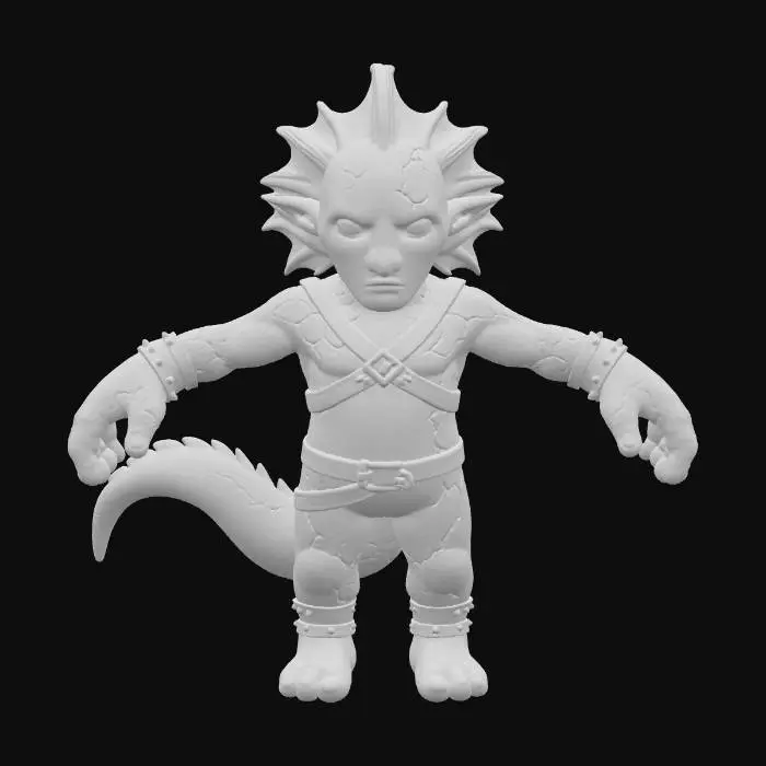 3D model for Electro Lizardling