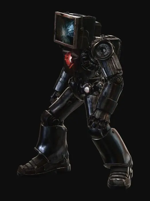 3D model for Cracked Screen Sentinel