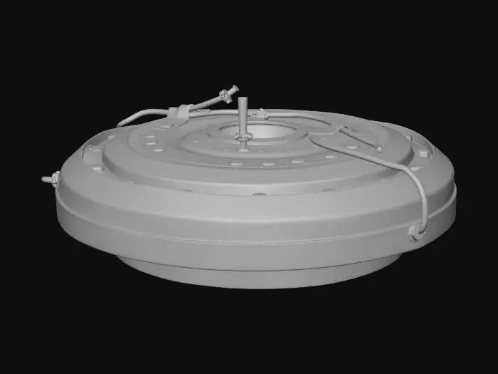 3D model for Landmine Model