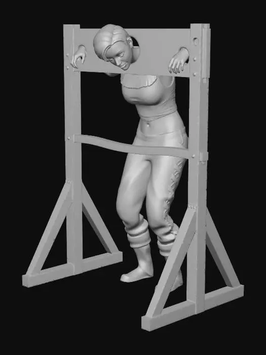 3D model for In the Stocks