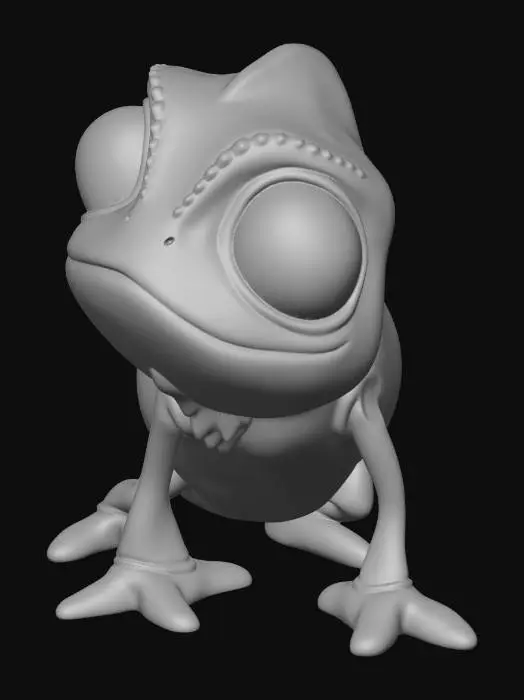 3D model for Chameleon Character
