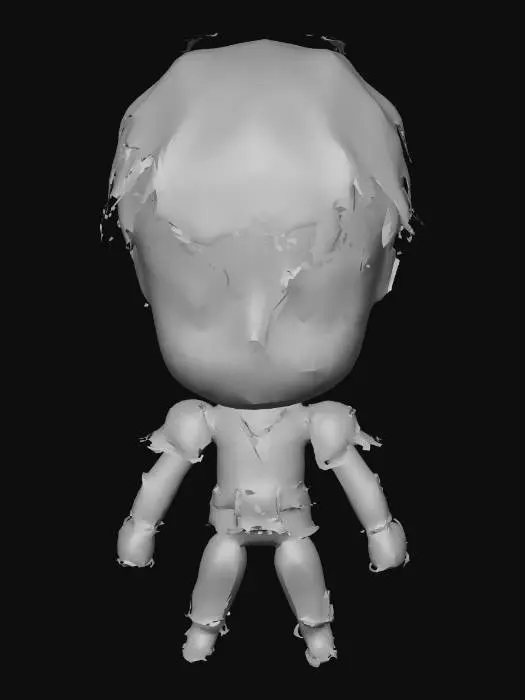 3D model for Warrior Chibi