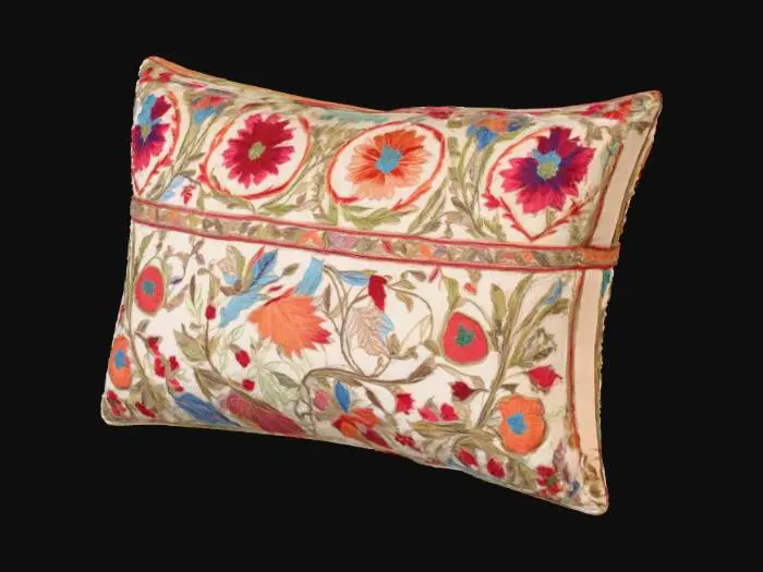 3D model for Floral Garden Pillow