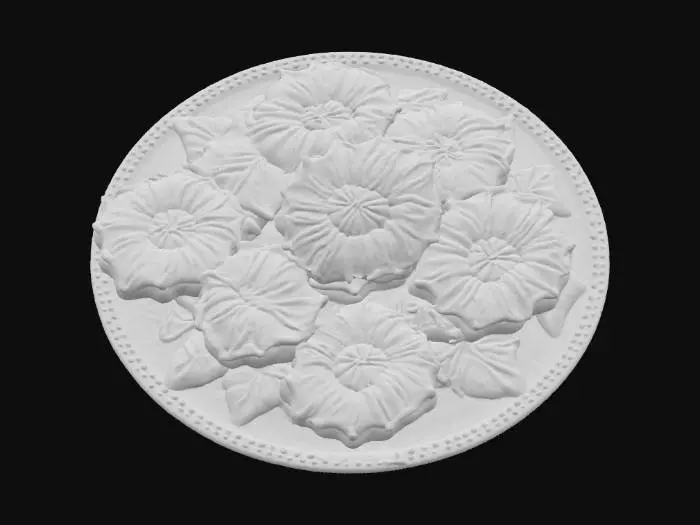 3D model for Sunflower Cookies Delight, #food#