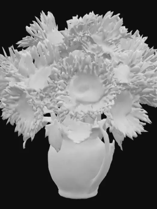 3D model for Bring to life van Gogh sunflowers