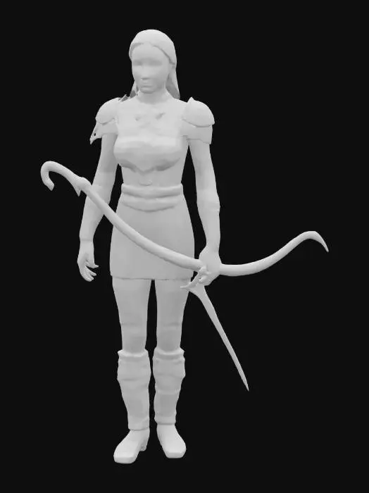 3D model for Eleinah the Scout
