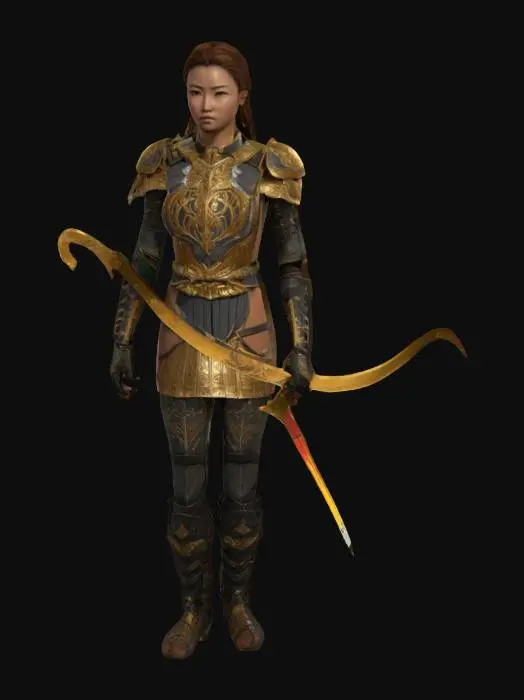 3D model for Eleinah the Scout