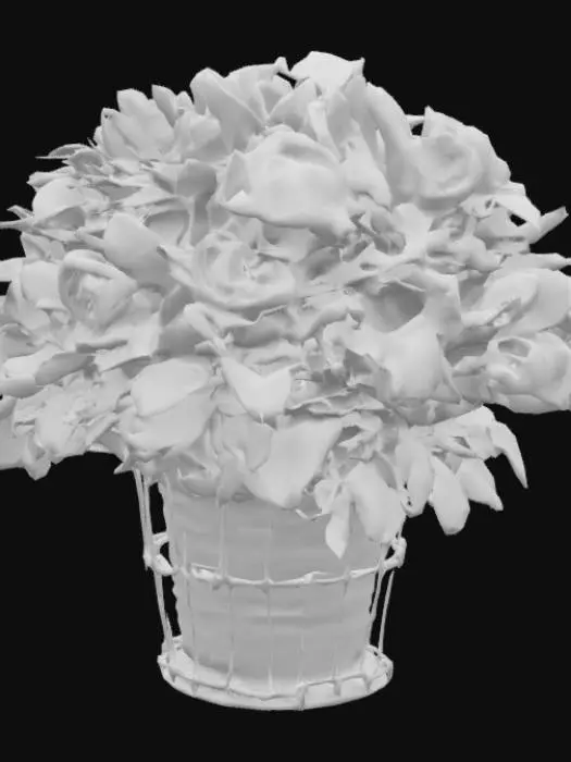 3D model for Potted Gardenia 