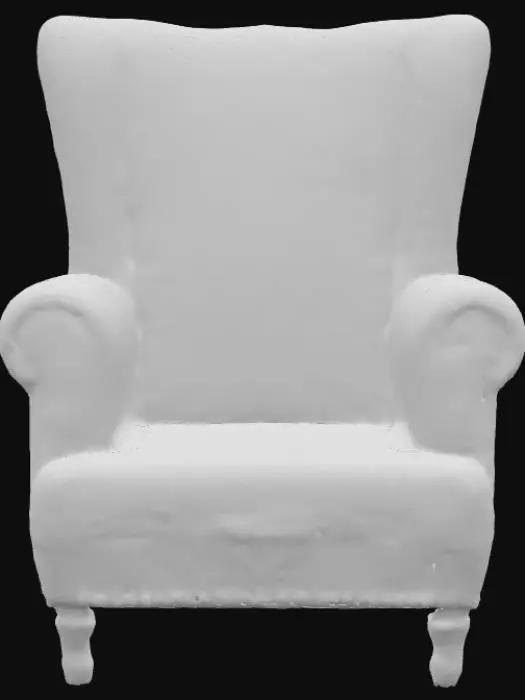 3D model for Vibrant Kilim Throne