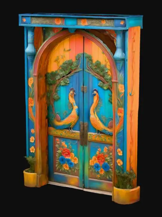 3D model for Enchanted Aviary Doorway