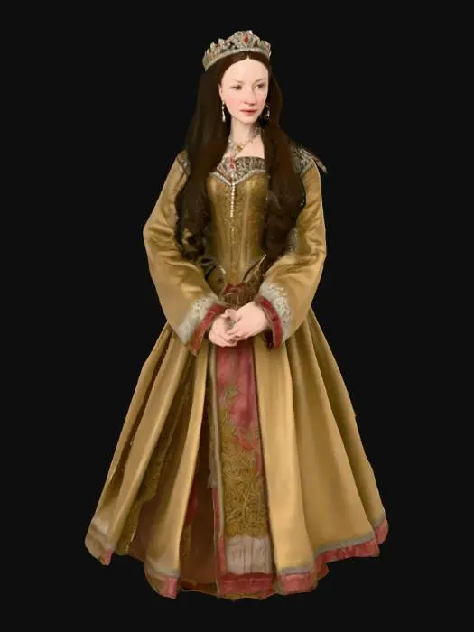 3D model for Realistic high definition model of Ann Boleyn 