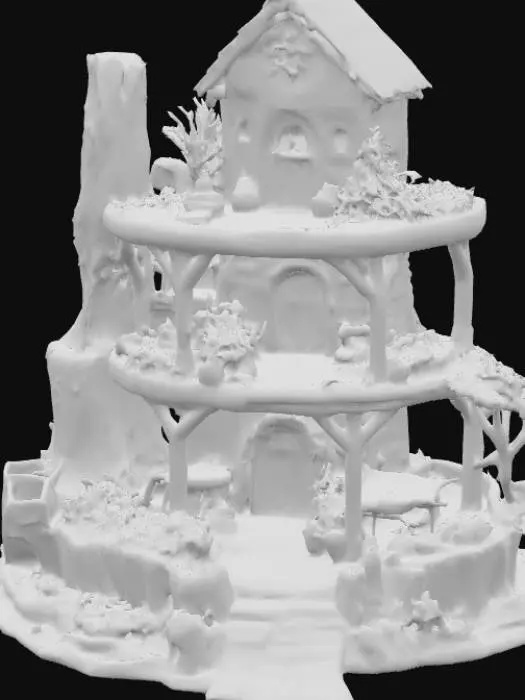 3D model for Enchanted Treehouse Gardens