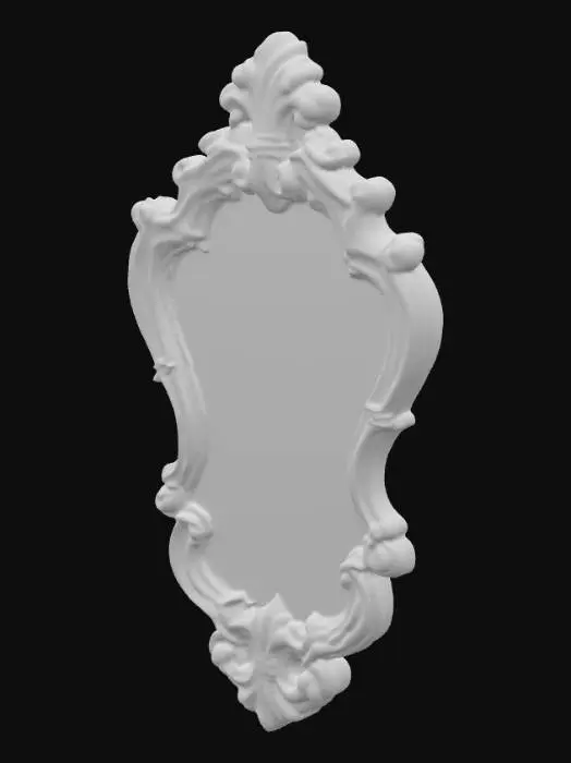 3D model for A very high resolution Venetian mirror 