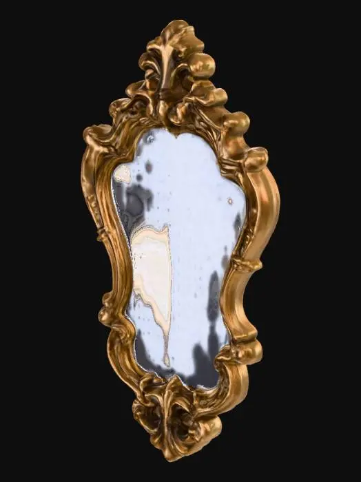 3D model for A very high resolution Venetian mirror 