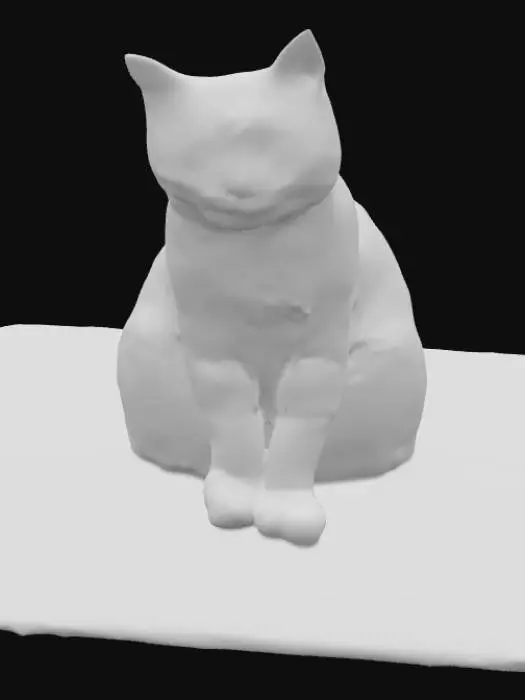 3D model for A photo realistic ginger cat