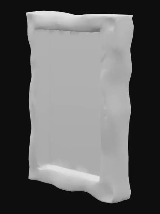 3D model for High resolution driftwood floor mirror , #PBR#