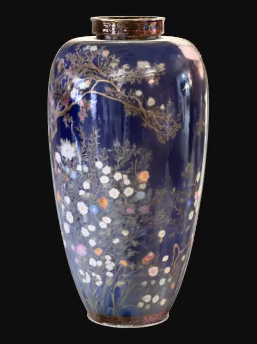 3D model for Floral Harmony Vase, #PBR#