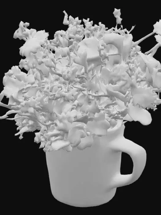 3D model for Wildflower Harmony, #PBR#