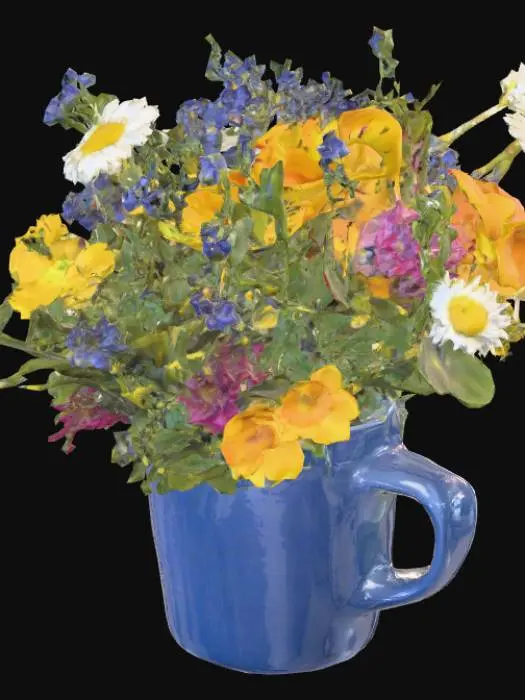 3D model for Wildflower Harmony, #PBR#