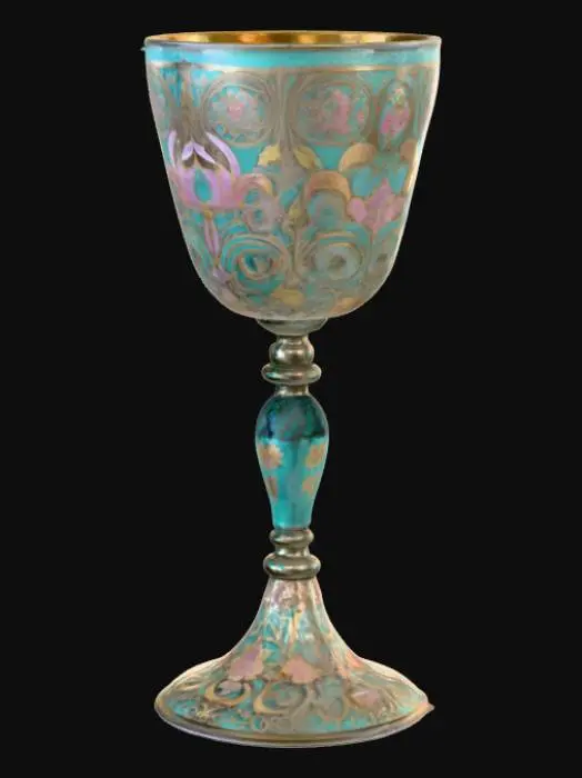 3D model for Ornate Chalice, #PBR#