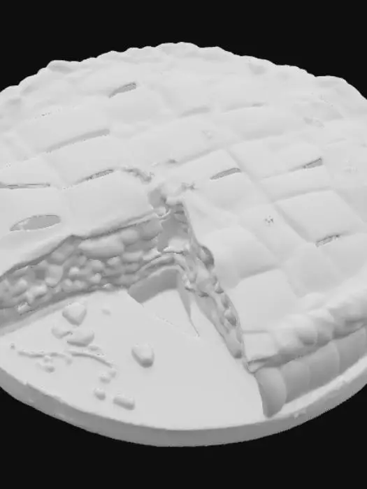 3D model for Rustic Meat Pie