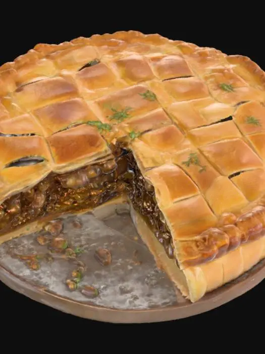 3D model for Rustic Meat Pie