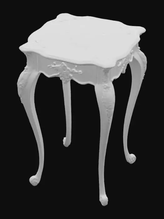 3D model for A mother of pearl side table