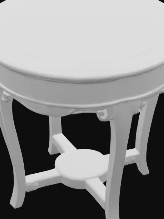 3D model for A mother of pearl side table