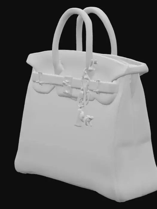 3D model for A mint birkin bag