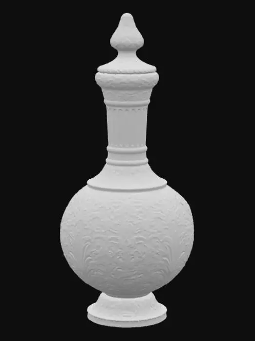 3D model for Vintage Ornate Perfume Bottle